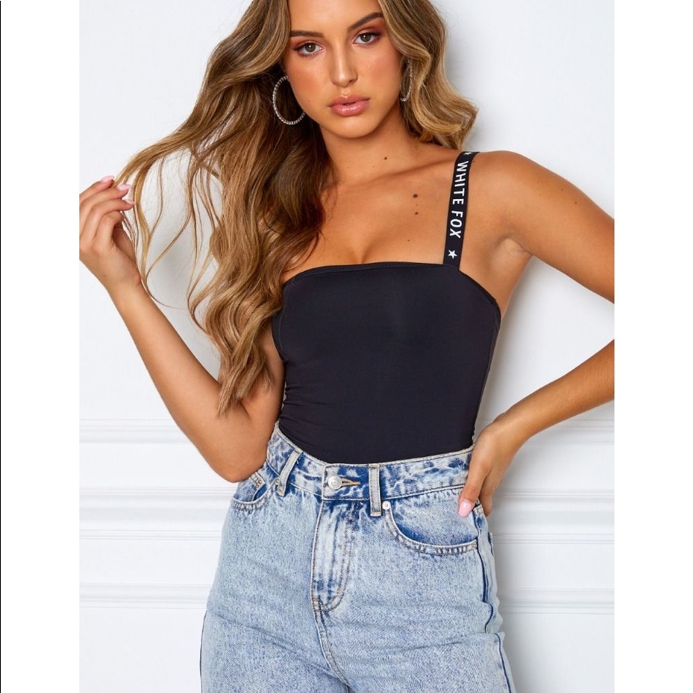 White fox boutique bodysuit